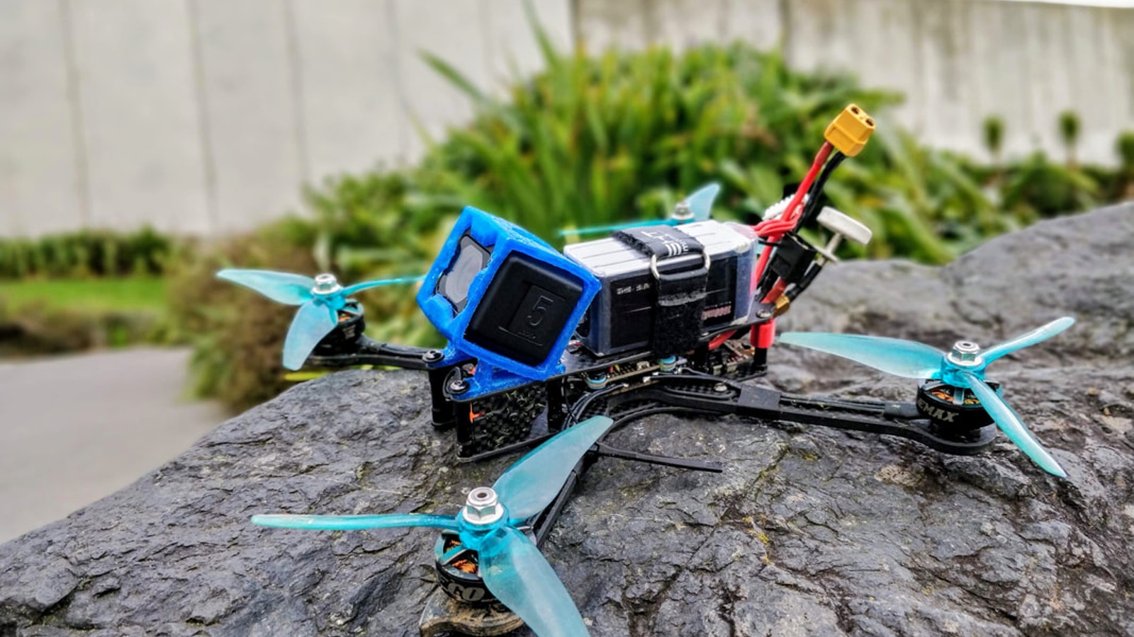 3.5-inch freestyle FPV drone in flight